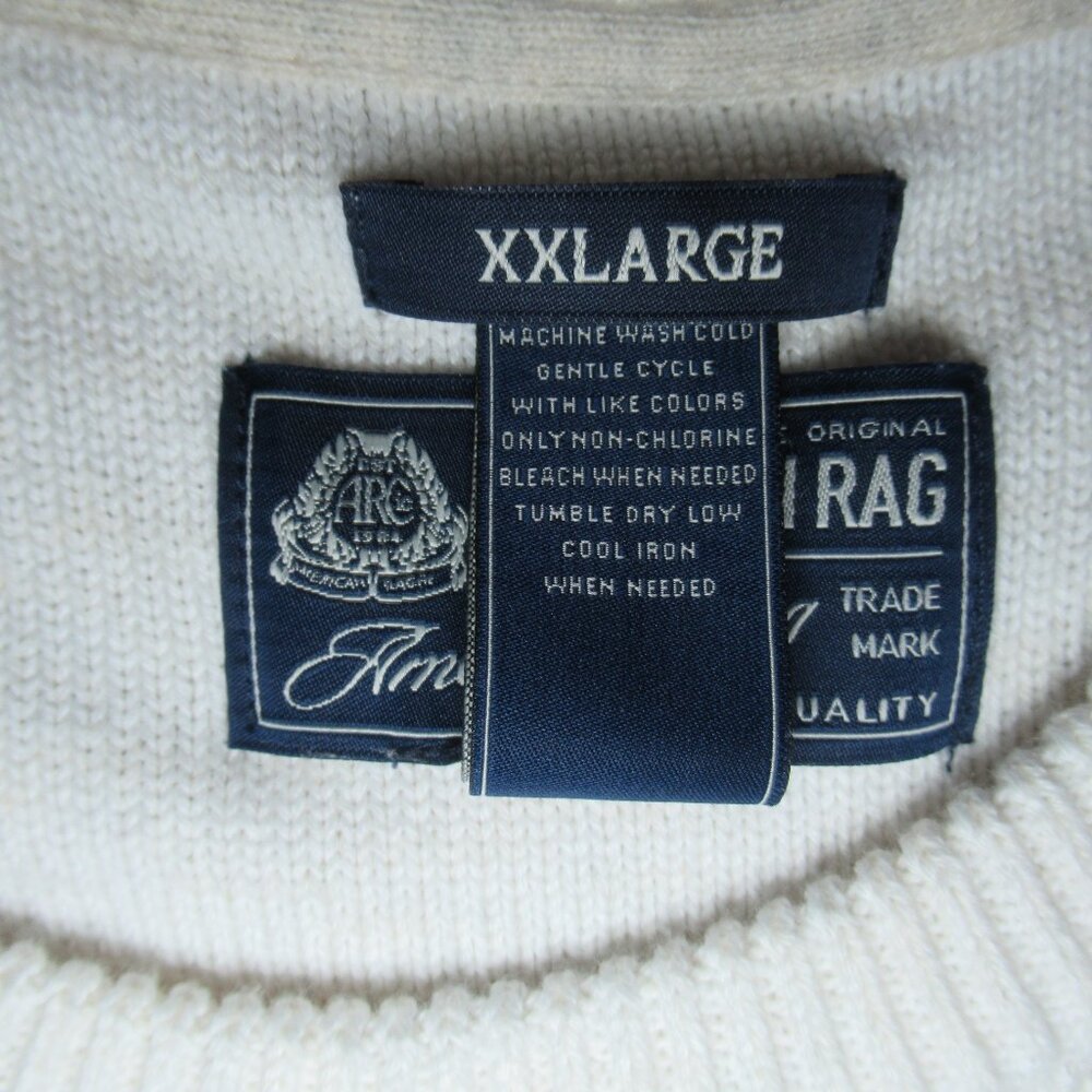 American Rag Textured Patchwork Sweater | Size XXL - Picture 8 of 10